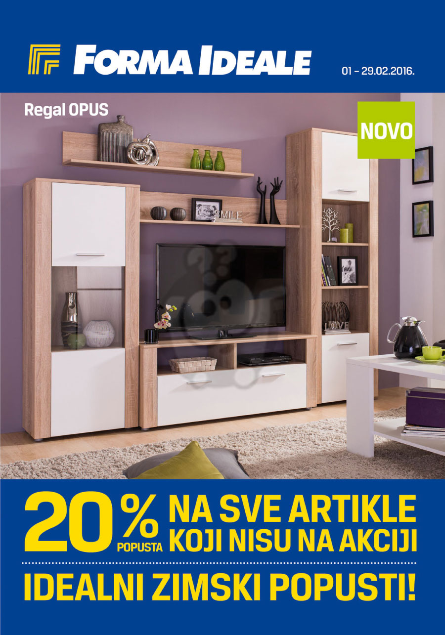 Forma Ideale Nameštaj Katalog Akcija Februar 2016 Kuda u Kupovinu