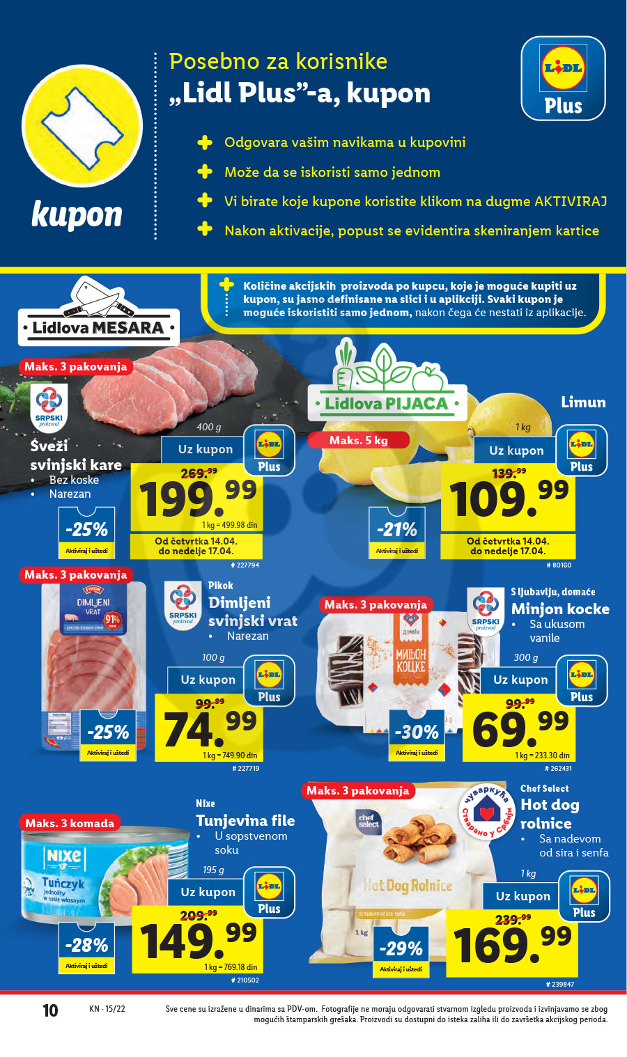 LIDL SRBIJA Parkside Katalog Akcija April Uskrs 14.04. - 20.04.2022.