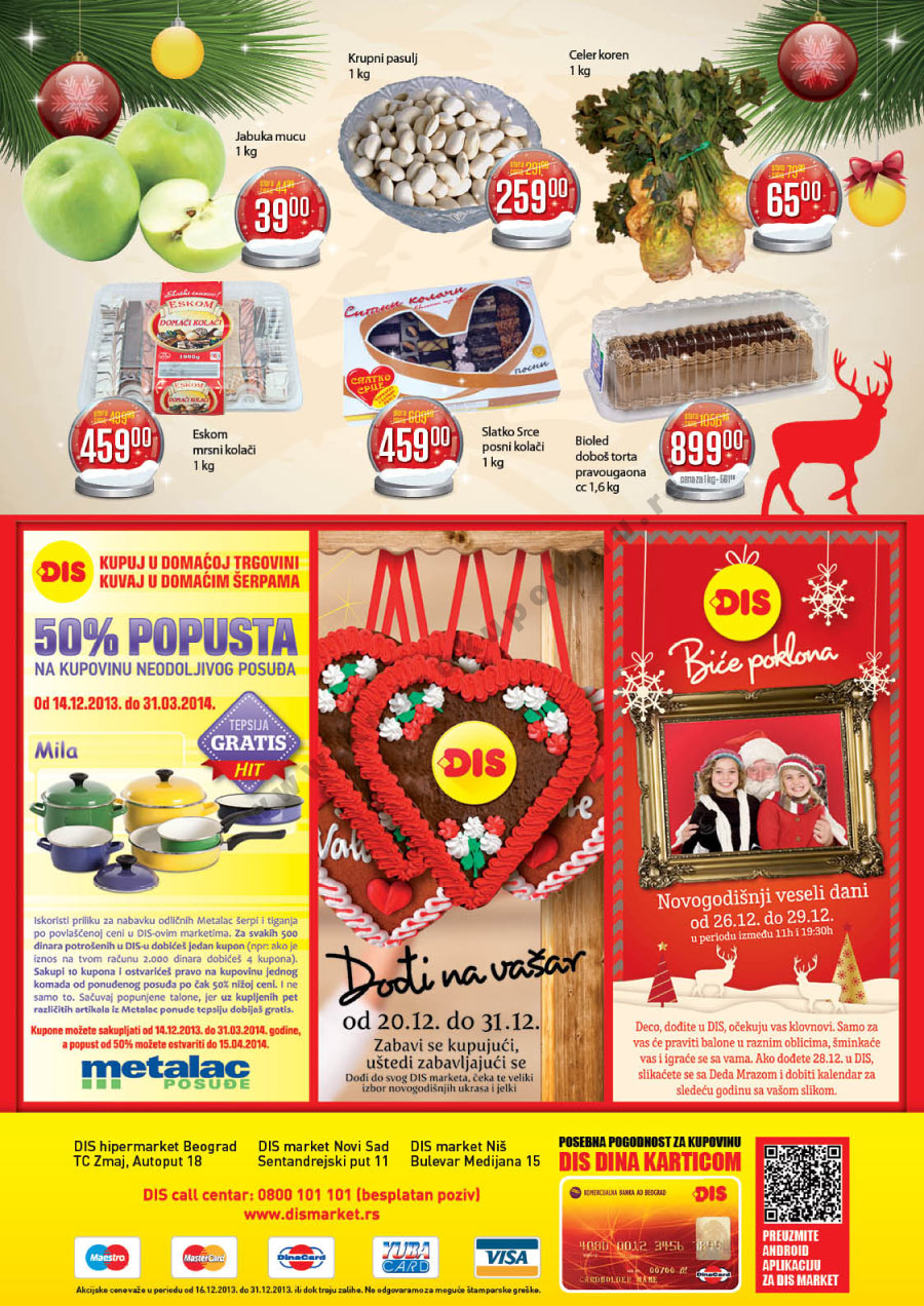 Dis Plus Beograd Novi Sad Katalog Akcija 16.12. - 31.12.2013. | Kuda U ...