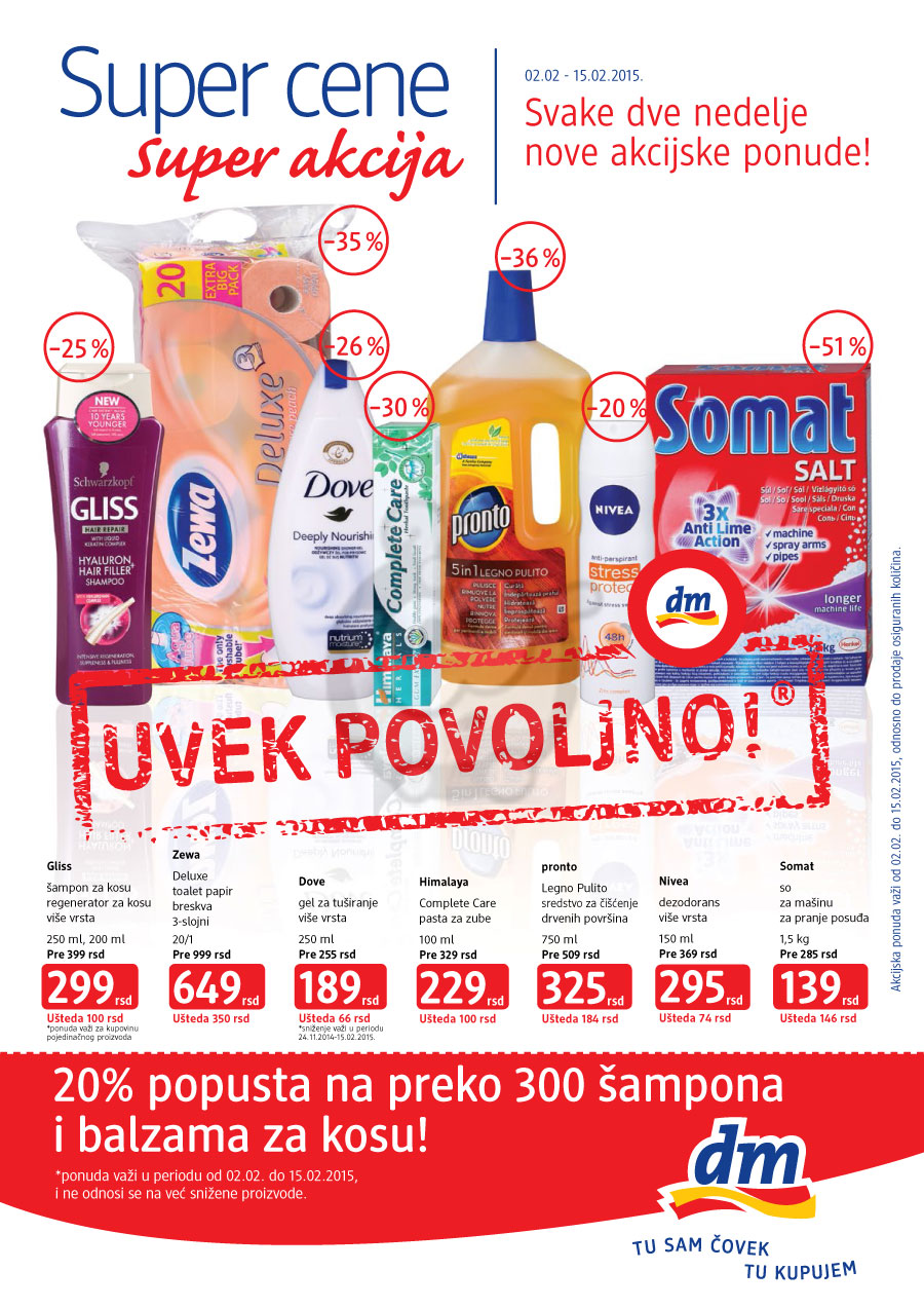  dm  drogerie  markt Katalog  Akcija 02 02 15 02 2022 