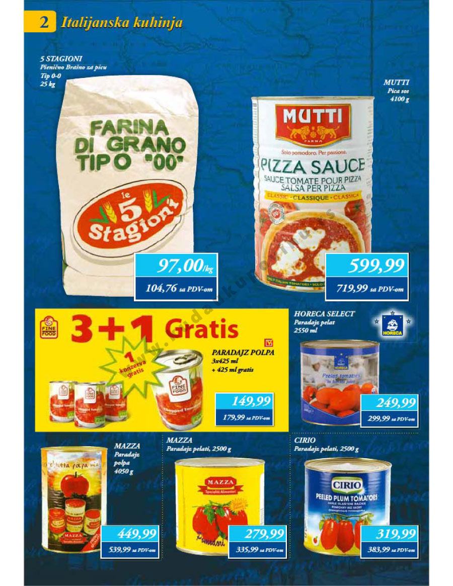 Katalog Akcija Italijanaska Kuhinja