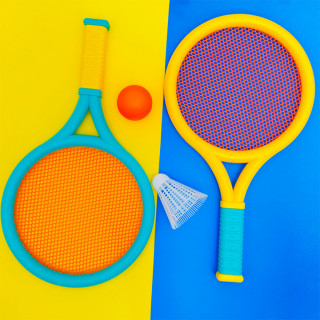 Set reketa za badminton + loptice