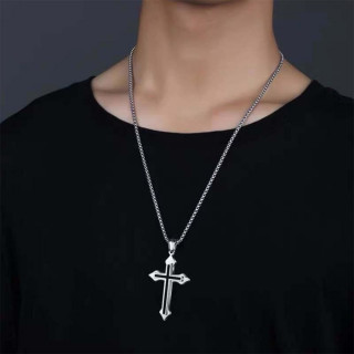 Black Cross - Ogrlica sa priveskom  krsta 