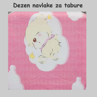 Tabure sa drvenim nogarama - MEDA U ROZE OBLAKU