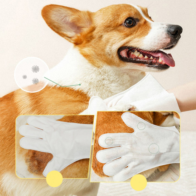 Maramice-rukavice za čišćenje dlake kućnih ljubimaca