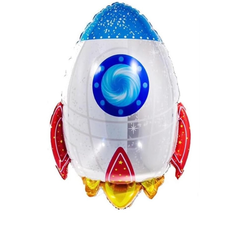 Svemirska raketa – set dekorativnih balona