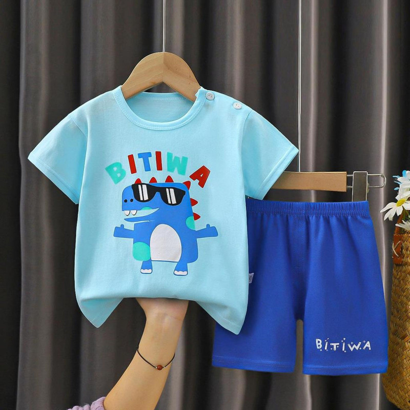 Pamučni kompletić za bebe  18-24 meseca - šorts i majica