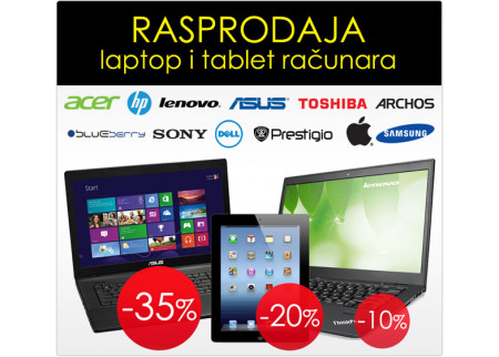 Rasprodaja laptop i tablet računara