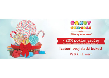 Candy universe - Poklon vaučer!