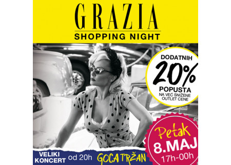 Grazia Shopping Night u Fashion Park Outlet Centru Inđija