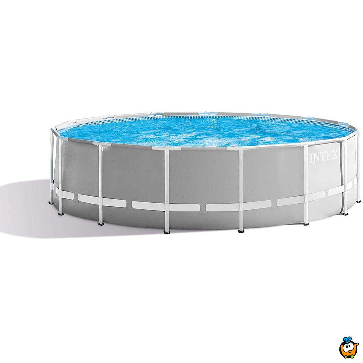 INTEX 26702NP Round pool - Veliki okugli dvorišni bazen - 3,05m x 76cm |  Kuda u Kupovinu