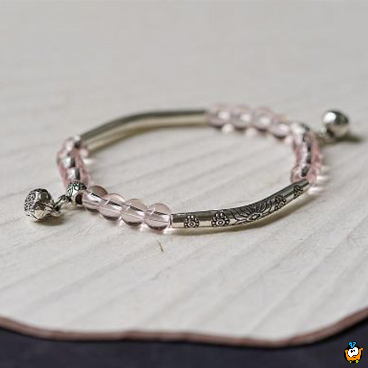 Stone and Silver bracelet – Narukvica sa kamenčićima