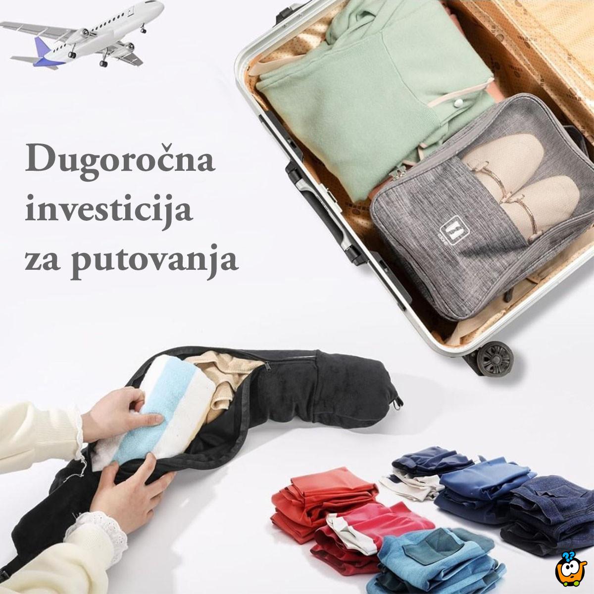 Pack and nap - jastuk za put sa skivenim otvorom za odeću